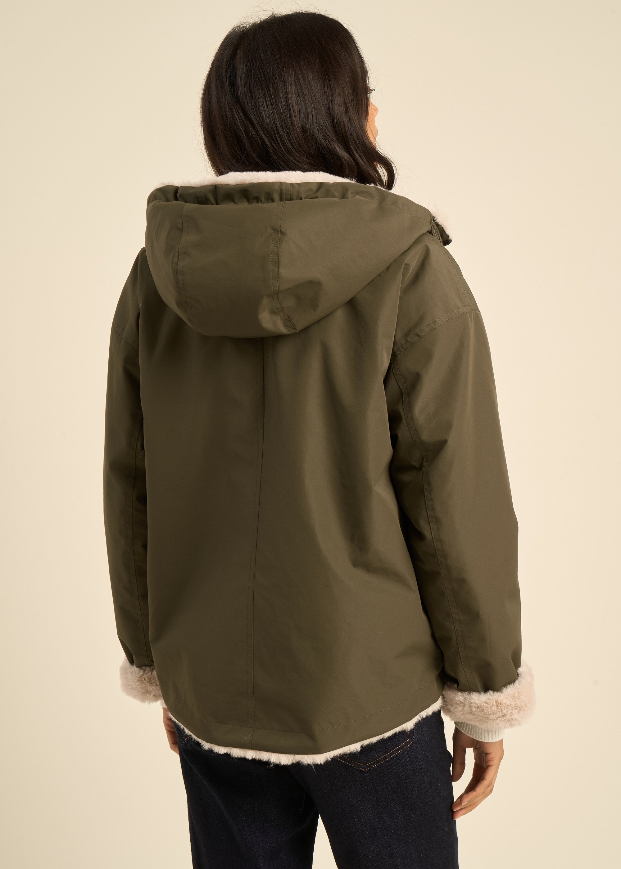 VABARIA Short reversible parka - 3 - Sud Express - Sud Express