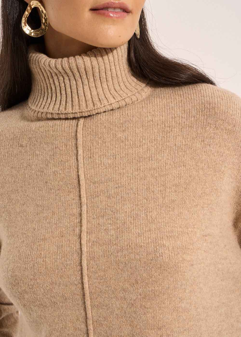 MAJOY Wool turtleneck pullover - 2 - Sud Express - Sud Express