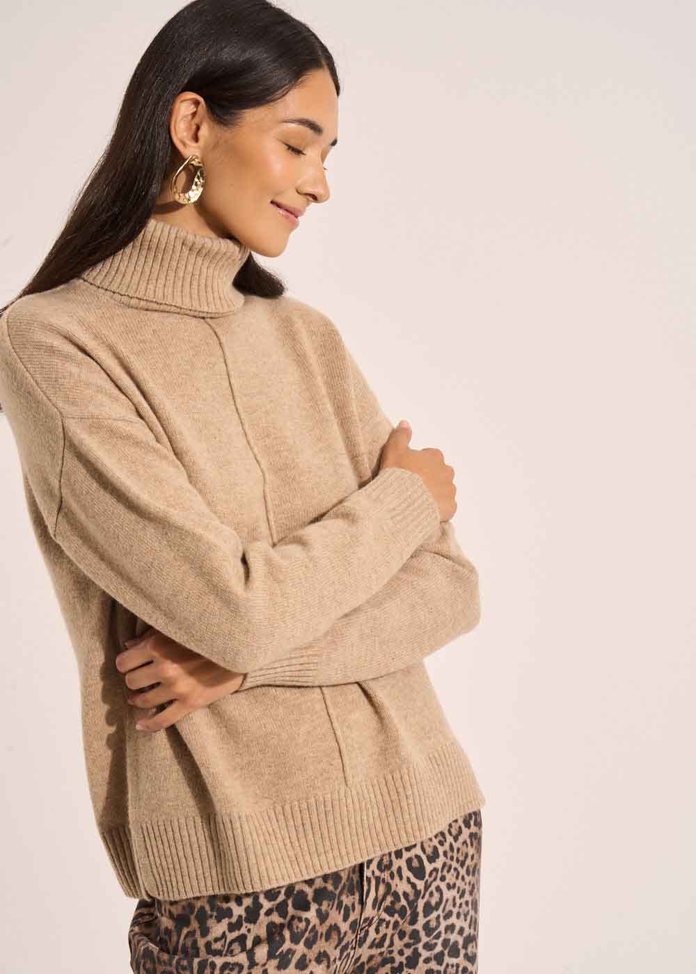 MAJOY Wool turtleneck pullover - 4 - Sud Express - Sud Express