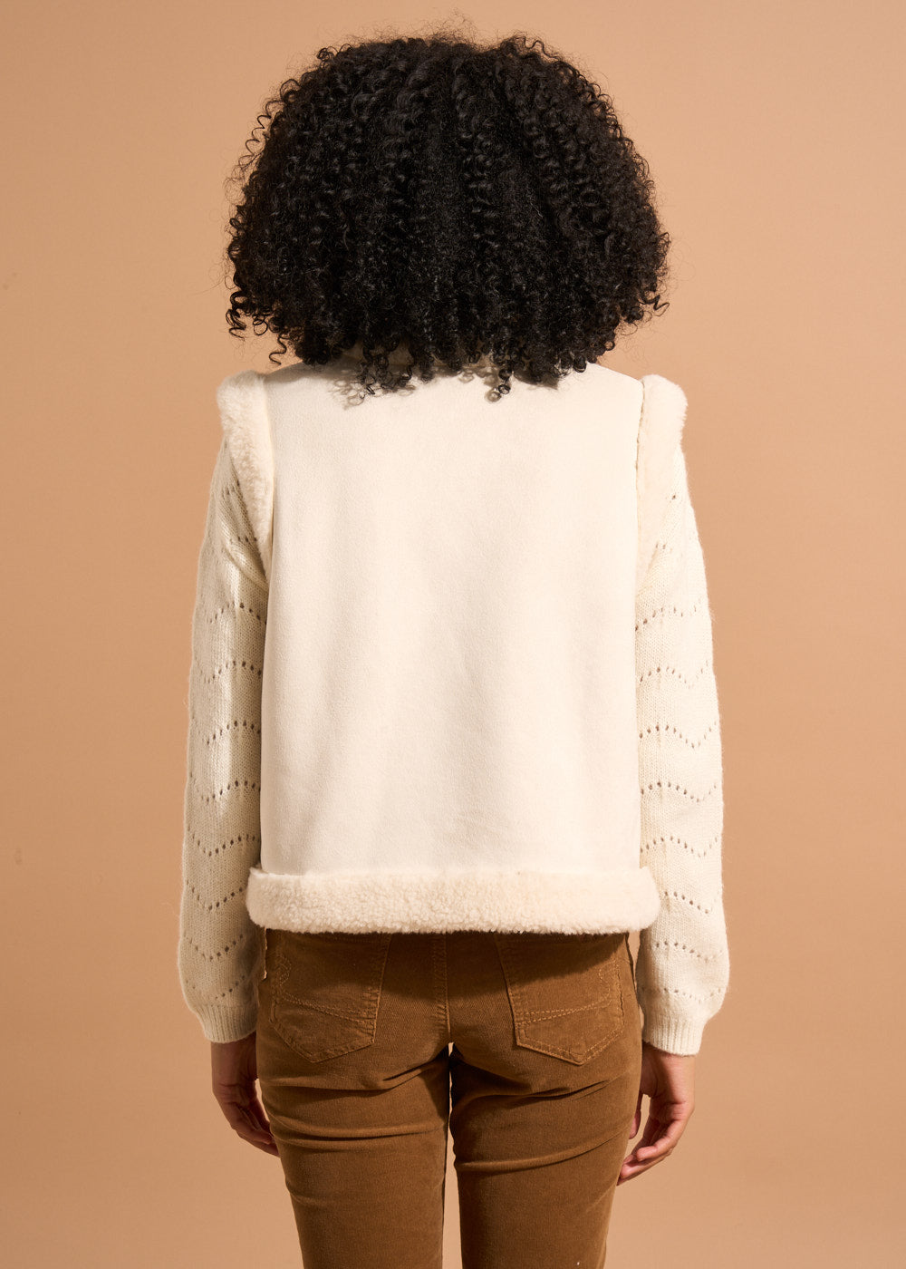 GASTY Sleeveless wool vest - 3 - Sud Express - Sud Express