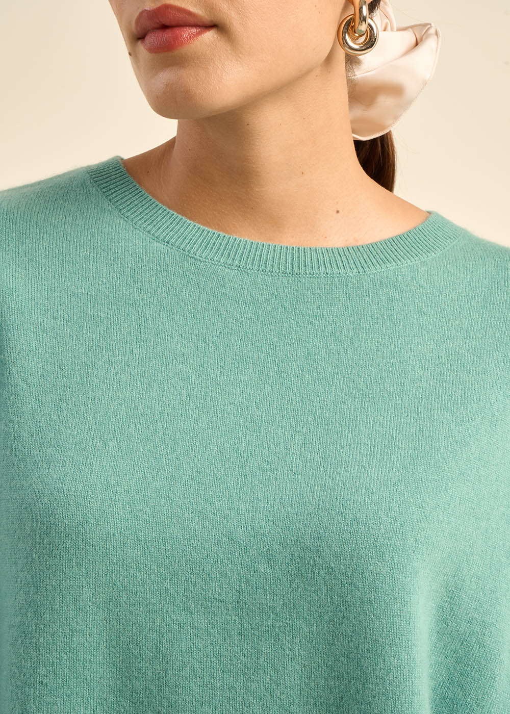 MONA 100% cashmere boat-neck jumper - 2 - Sud Express - Sud Express