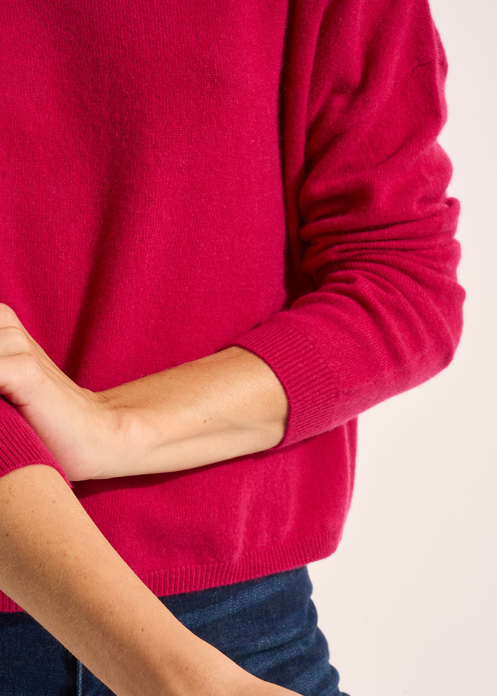 MONA 100% cashmere boat-neck jumper - 4 - Sud Express - Sud Express