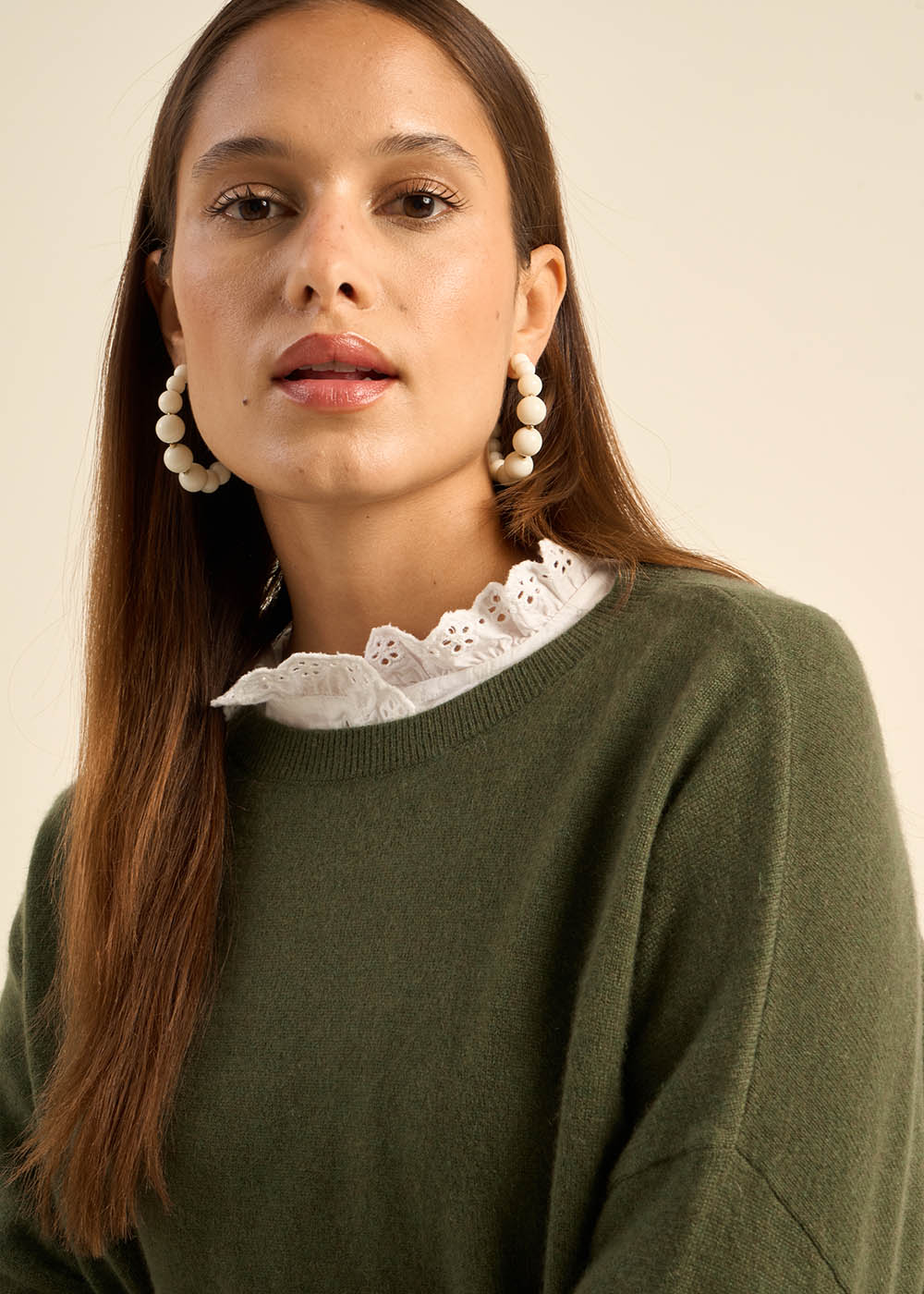 MONA 100% cashmere boat-neck jumper - 4 - Sud Express - Sud Express