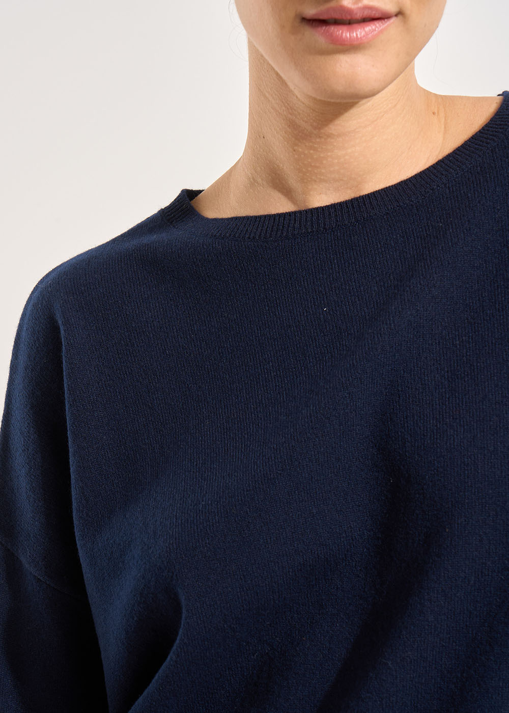 MONA 100% cashmere boat-neck jumper - 2 - Sud Express - Sud Express