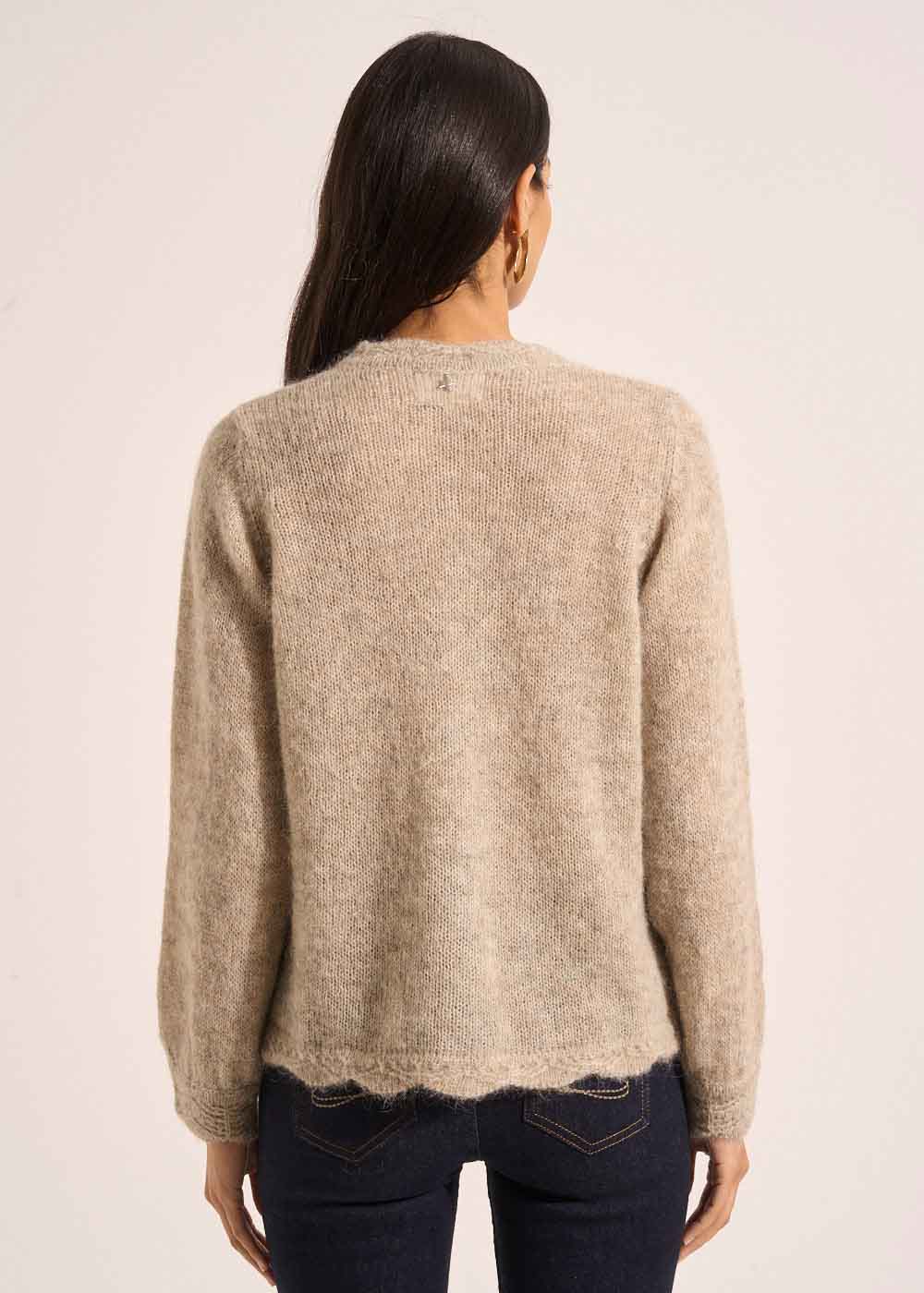 GARTIK Medium gauge knit cardigan - 3 - Sud Express - Sud Express