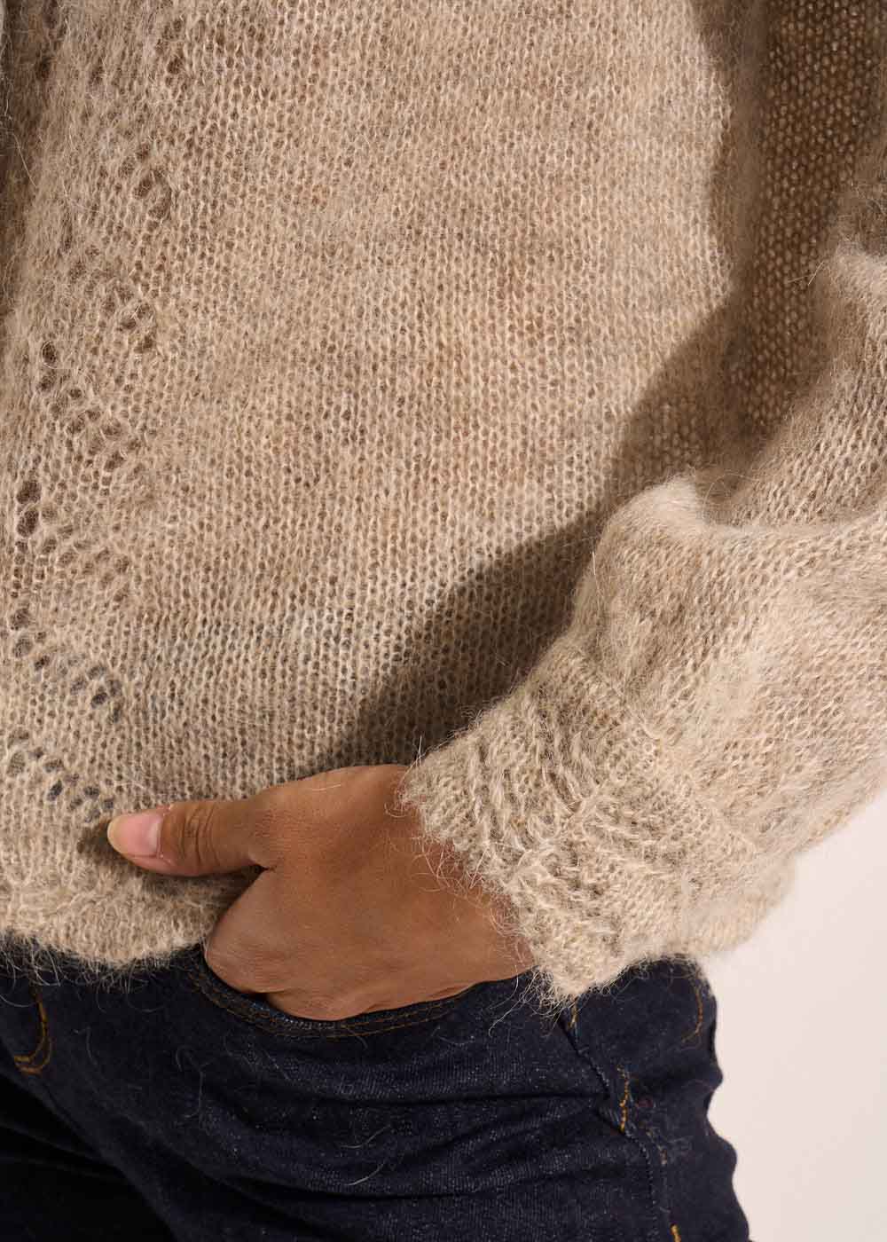 GARTIK Medium gauge knit cardigan - 4 - Sud Express - Sud Express