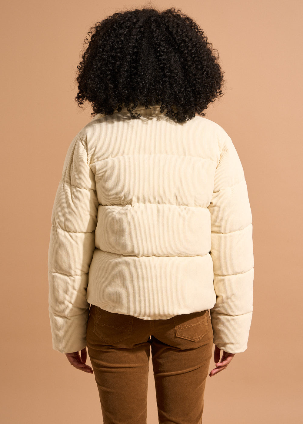 DIVINE Short velvet jacket with stand-up collar - 3 - Sud Express - Sud Express