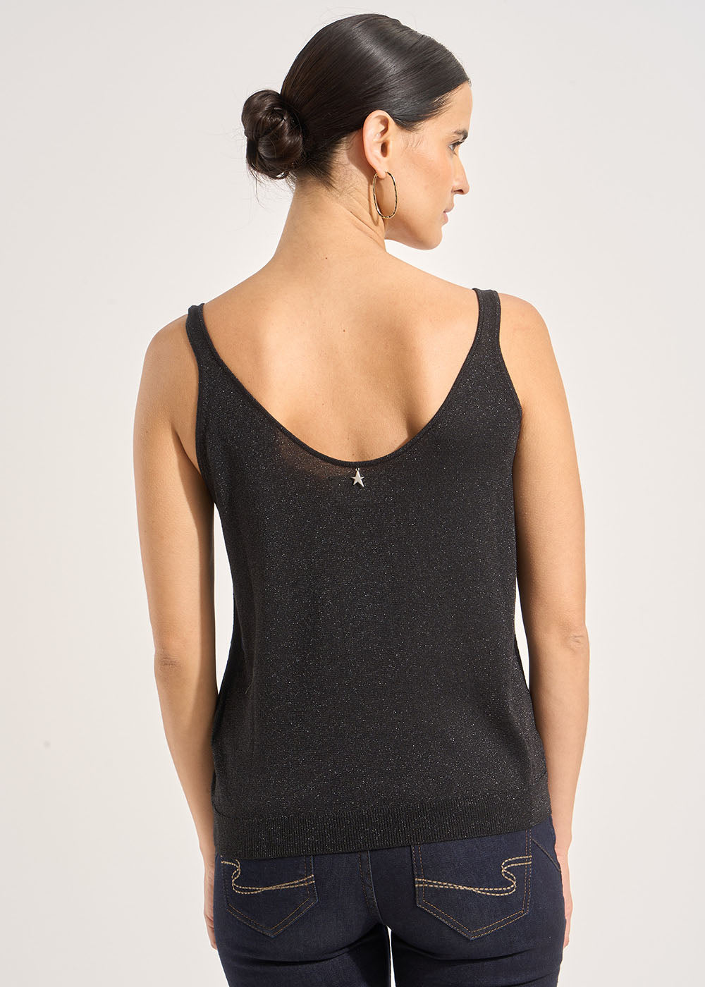 DENITSA Tank top with thin straps - 3 - Sud Express - Sud Express