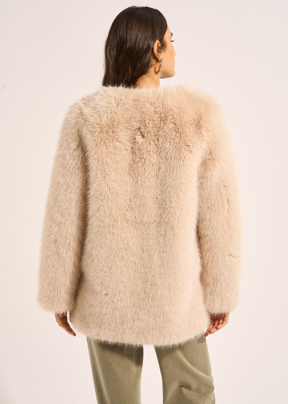 VIDAL Long-haired faux fur jacket - 3 - Sud Express - Sud Express
