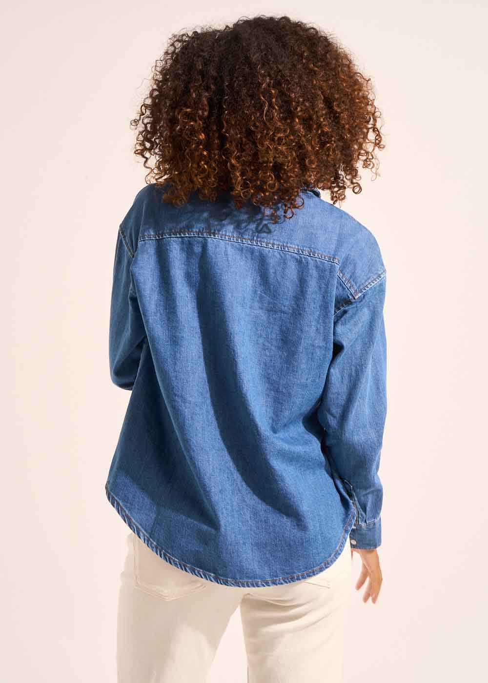 CURTIS Denim Shirt  - 3 - Sud Express - Sud Express