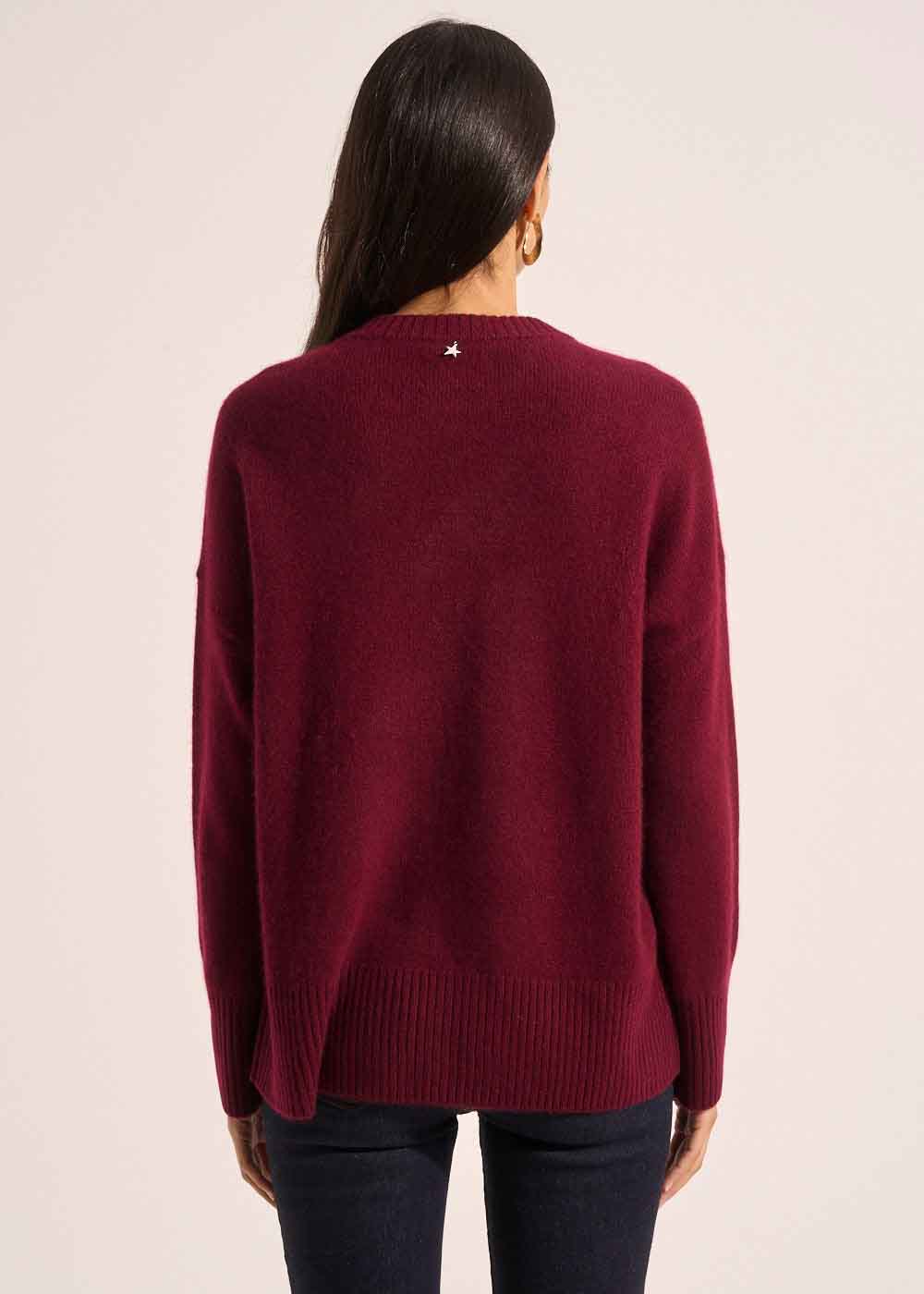 MARJONY Cashmere crew neck sweater - 3 - Sud Express - Sud Express