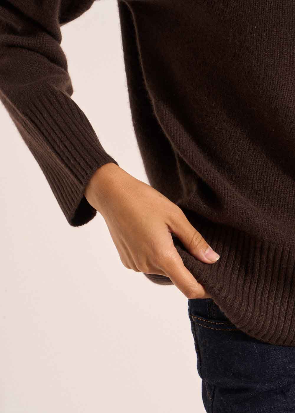 MARJONY Cashmere crew neck sweater - 4 - Sud Express - Sud Express