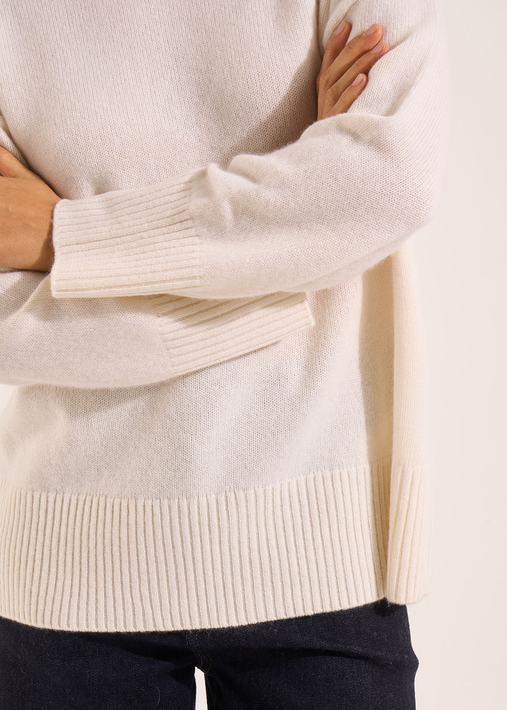 MARJONY Cashmere crew neck sweater - 4 - Sud Express - Sud Express