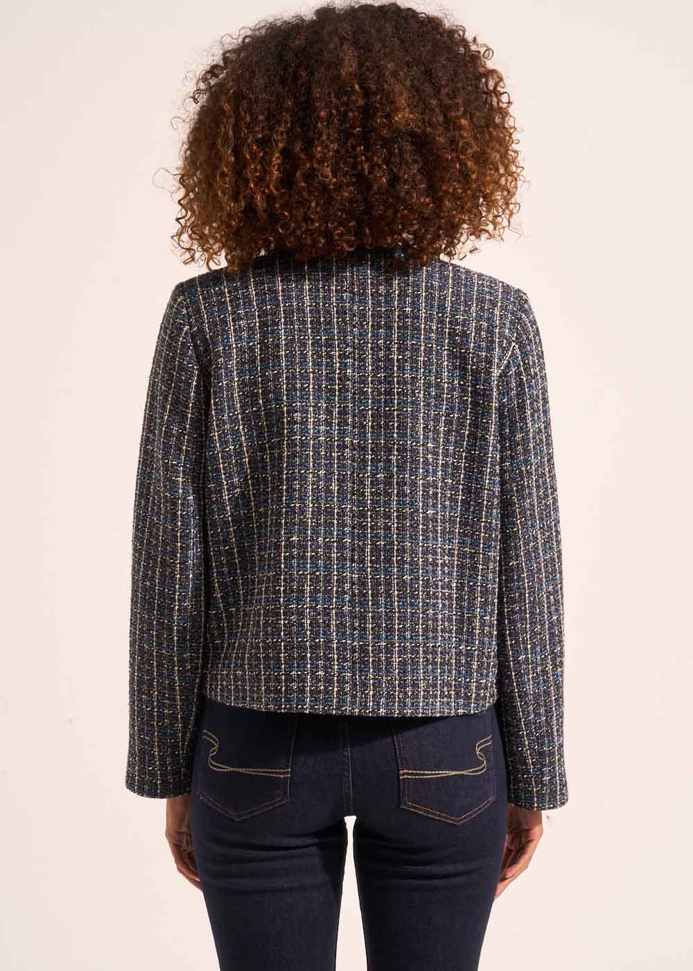 VITEZA Short tweed jacket - 3 - Sud Express - Sud Express