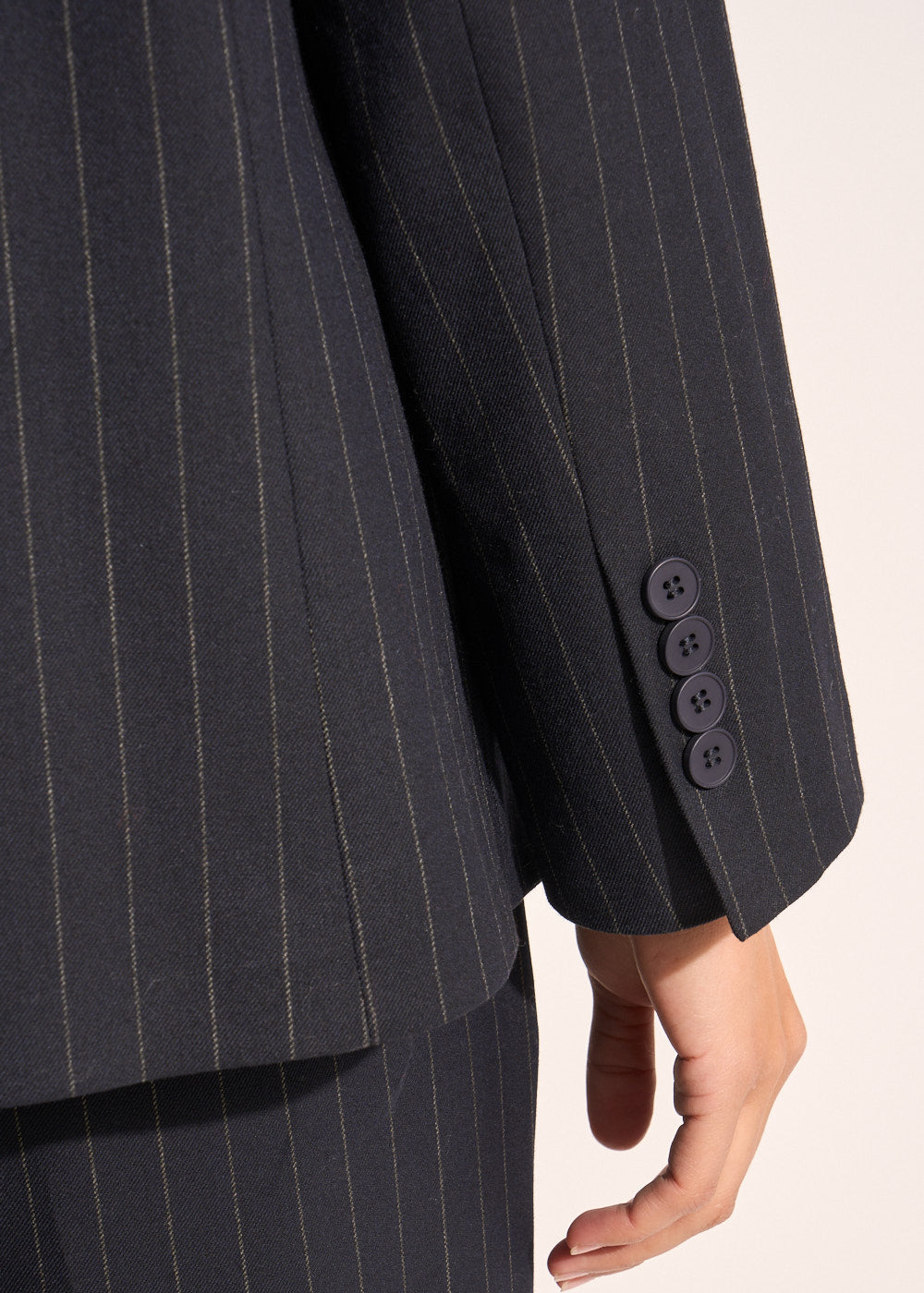 VALERIANE Striped tailored jacket - 4 - Sud Express - Sud Express