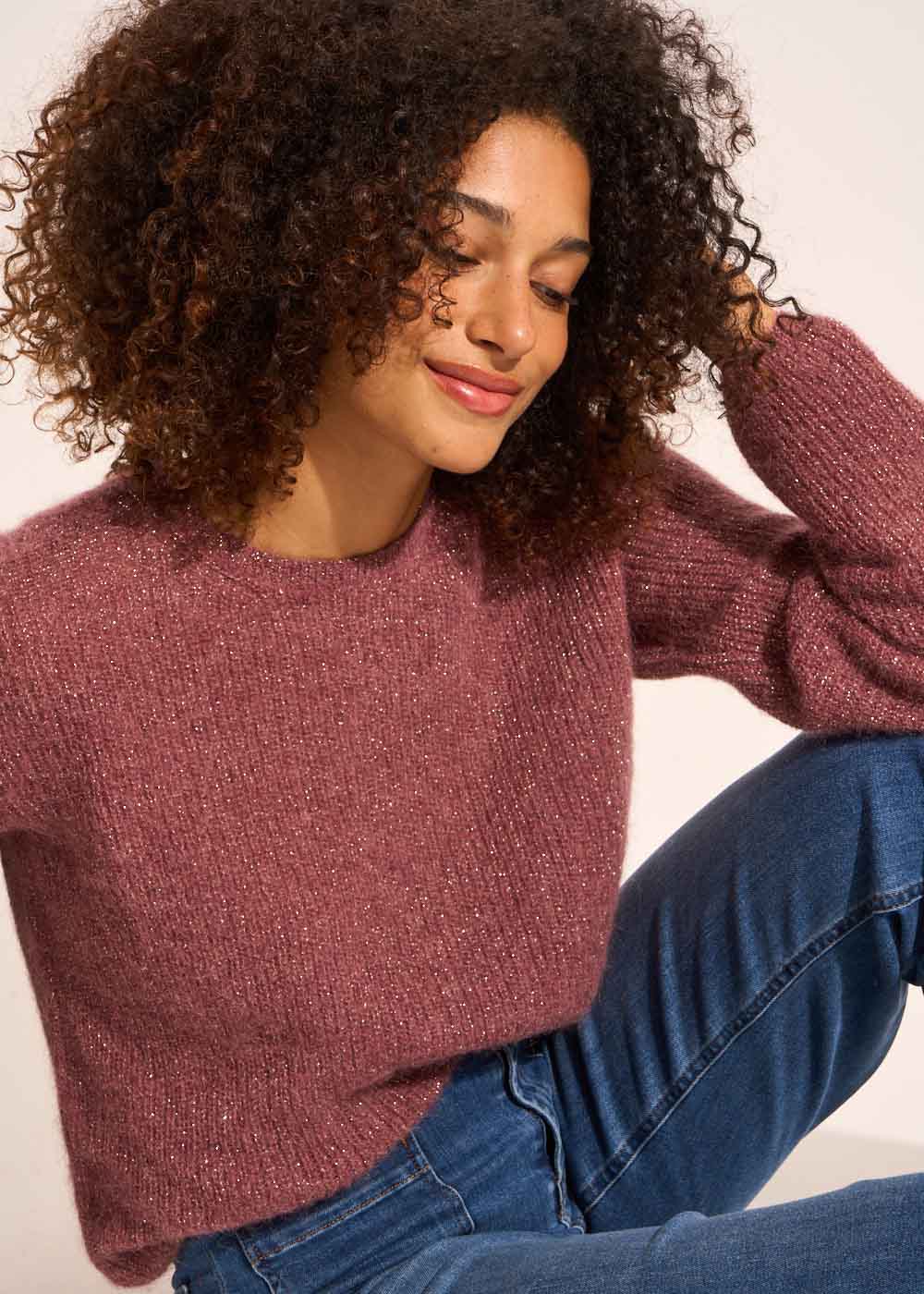 GATTYCOX Shimmering knit cardigan - 1 - Sud Express - Sud Express