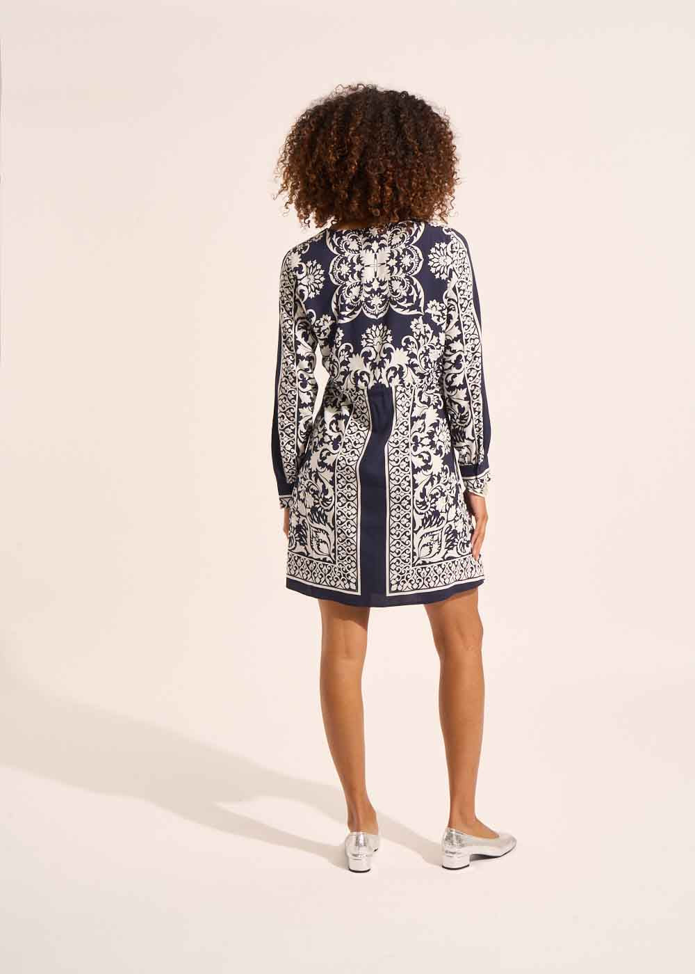 RAYAMA Printed short dress - 3 - Sud Express - Sud Express