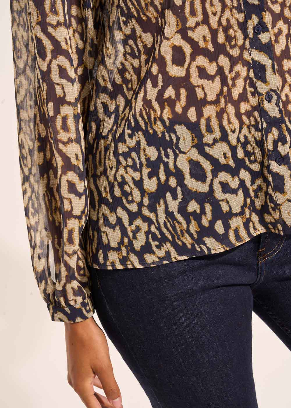 TIYA Leopard printed blouse - 4 - Sud Express - Sud Express