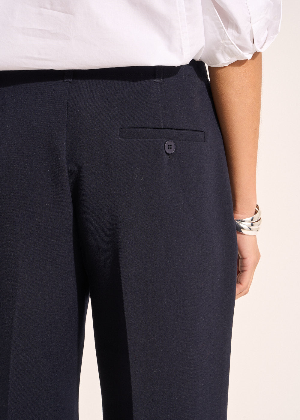 Straight tailored trousers - Sud Express - 5 - Sud Express