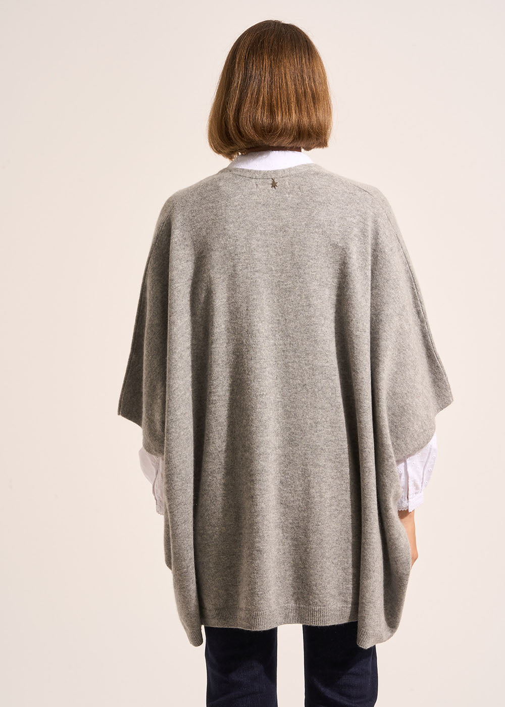 Loose-fitting cashmere cardigan - Sud Express - 3 - Sud Express