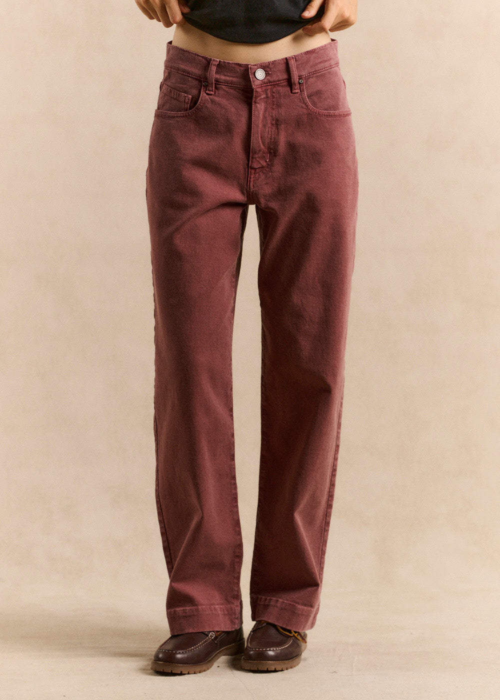 BLOOM Straight-leg boyfriend jeans - 1 - Sud Express - Sud Express