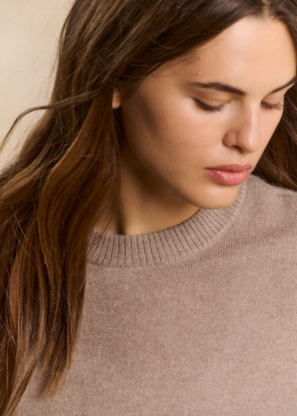 Cropped cashmere sweater  - Sud Express - 2 - Sud Express