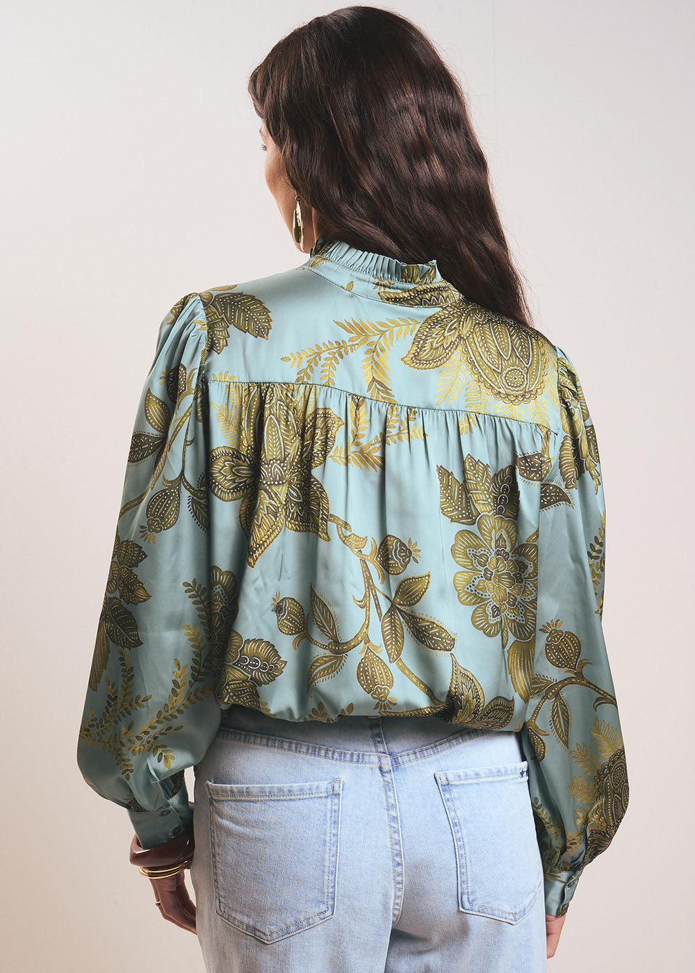 Victorian collar blouse - Sud Express - 3 - Sud Express