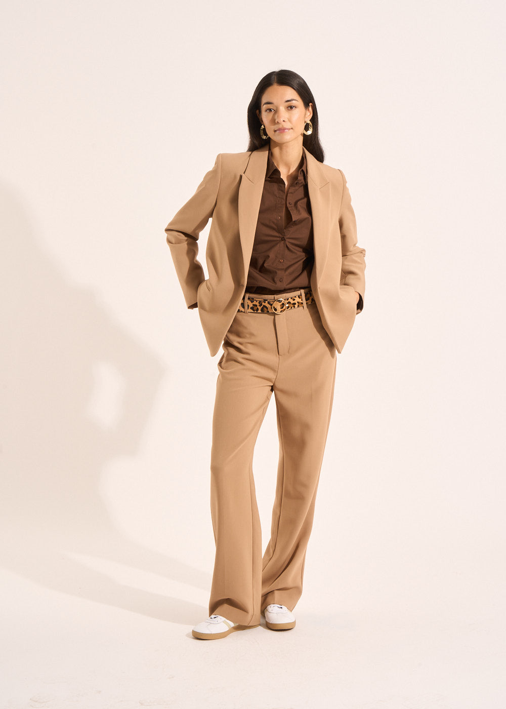 Straight tailored trousers - Sud Express - 5 - Sud Express