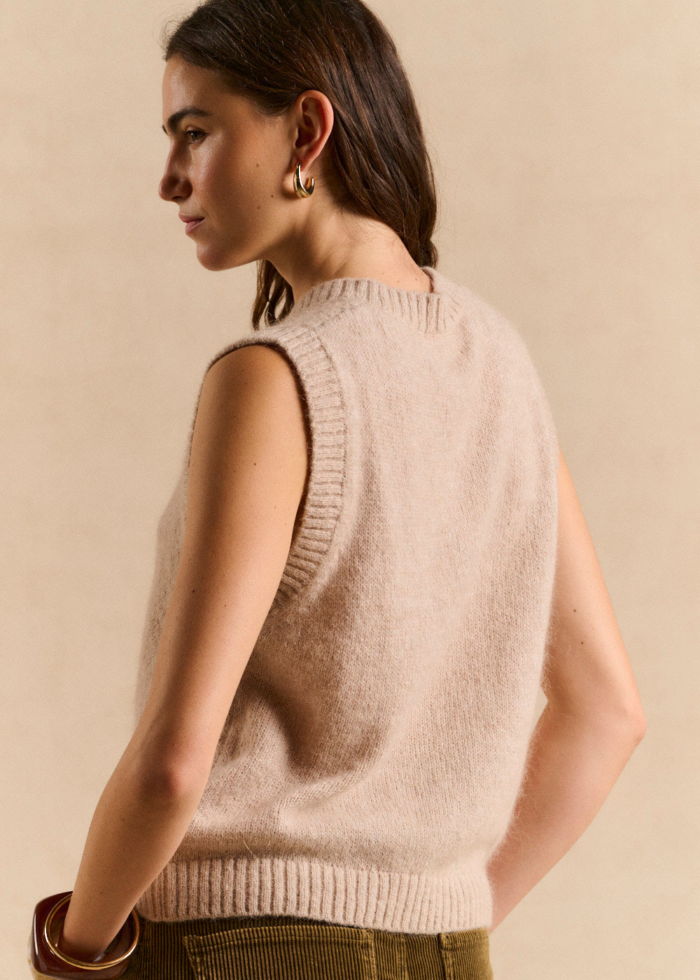 GARISTA Alpaca Sleeveless Vest - 3 - Sud Express - Sud Express