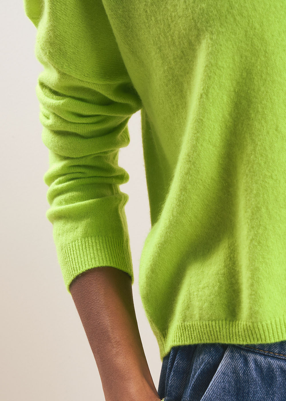 100% cashmere boat-neck jumper - Sud Express - 4 - Sud Express