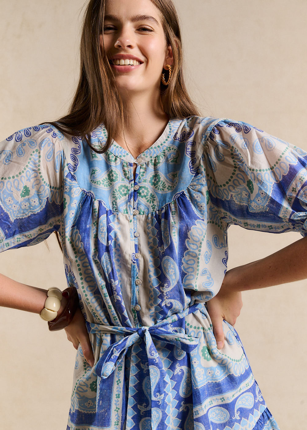 Bohemian Print Dress - Sud Express - 5 - Sud Express