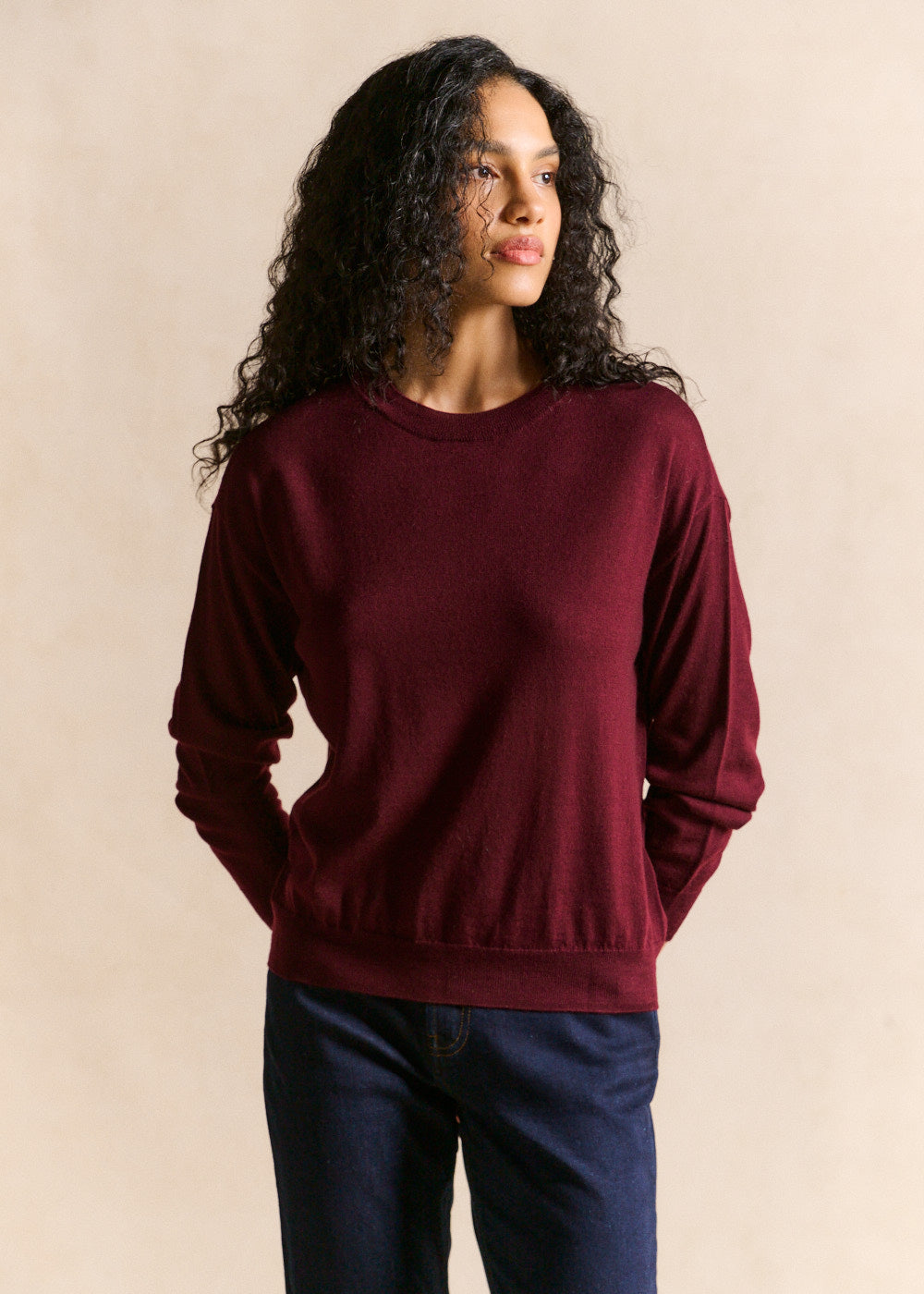 Wool round-neck sweater - Sud Express - 1 - Sud Express