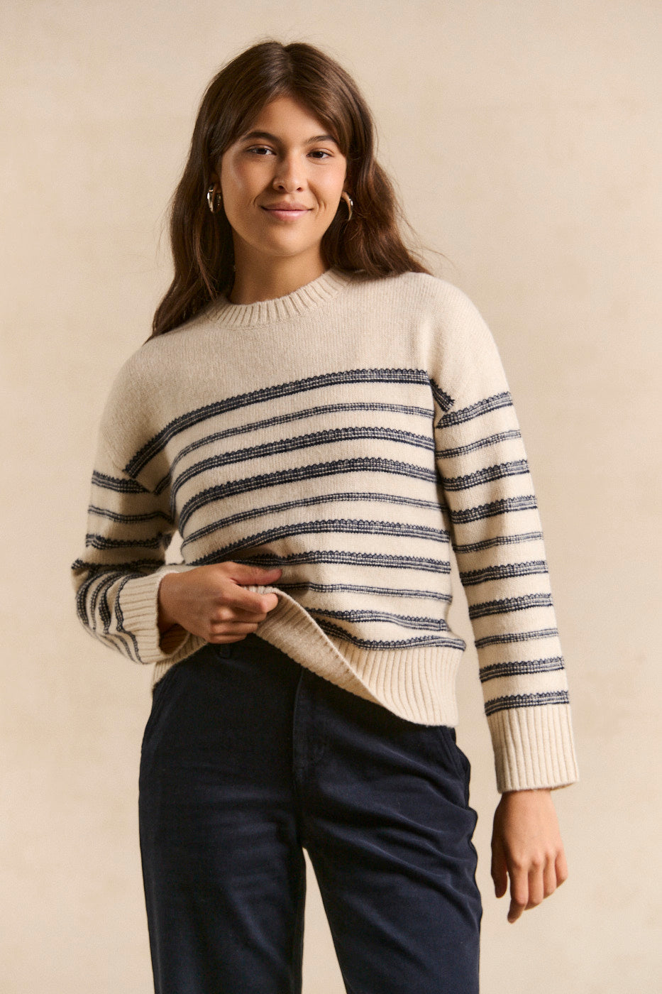 Striped breton sweater - Sud Express - 5 - Sud Express