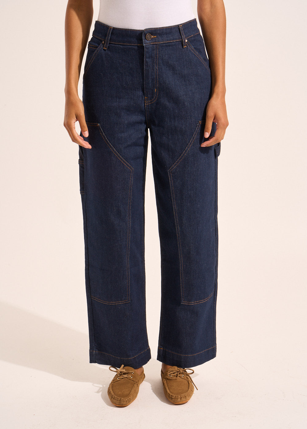 Baggy Carpenter-Style Jeans - Sud Express - 2 - Sud Express