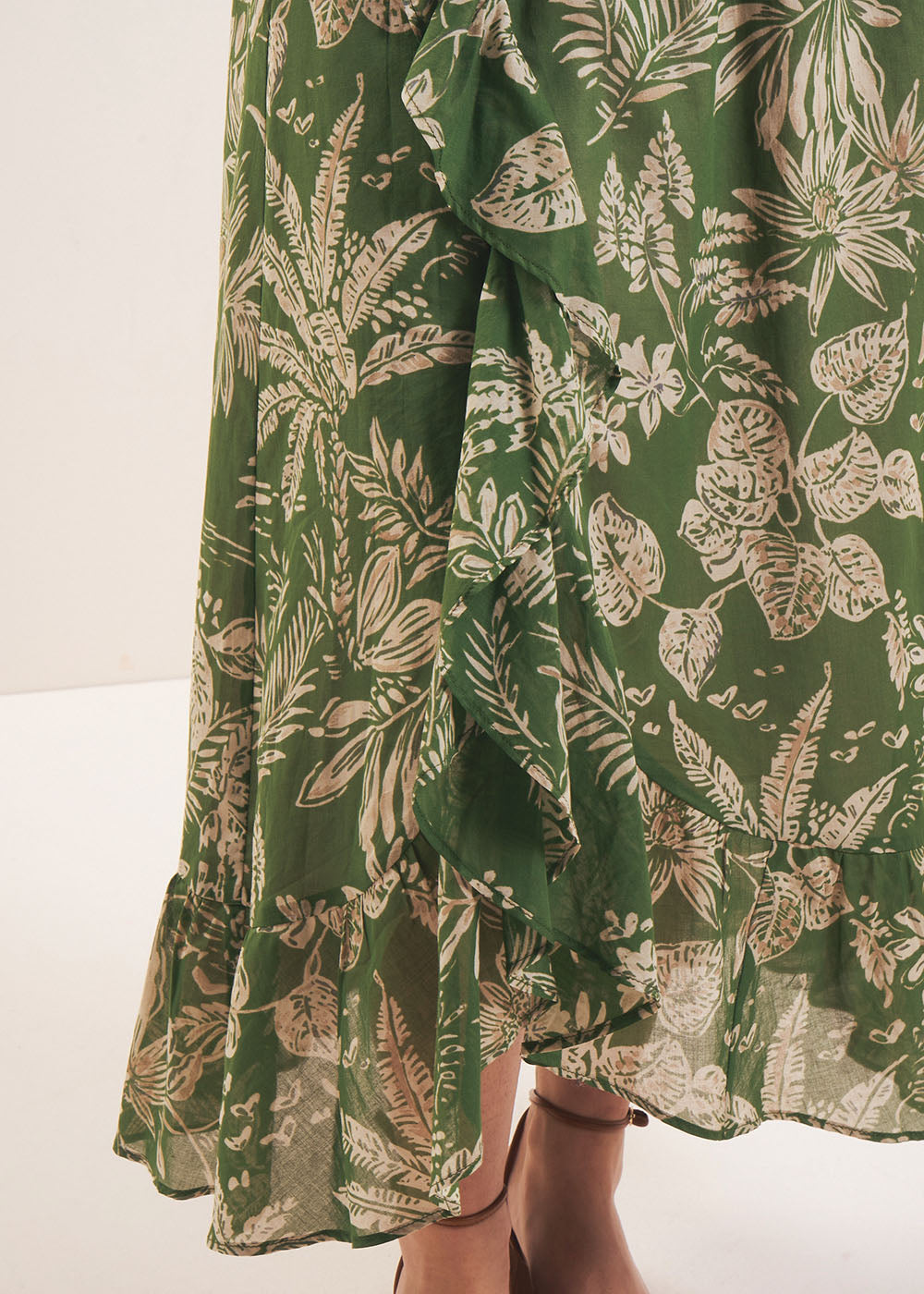 JAPAYA Long printed cotton skirt - 4 - Sud Express - Sud Express
