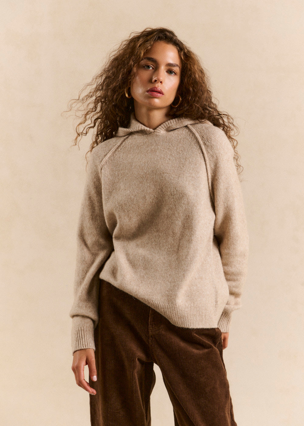Thick knit hooded sweatshirt - Sud Express - 1 - Sud Express