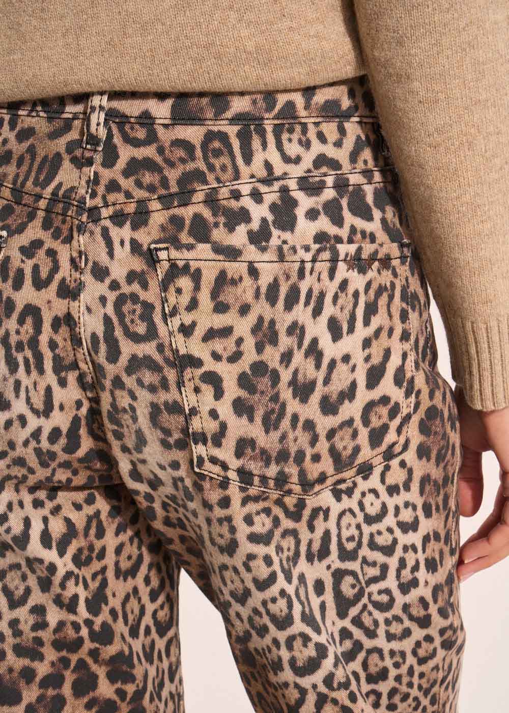 Leopard print trousers - Sud Express - 5 - Sud Express