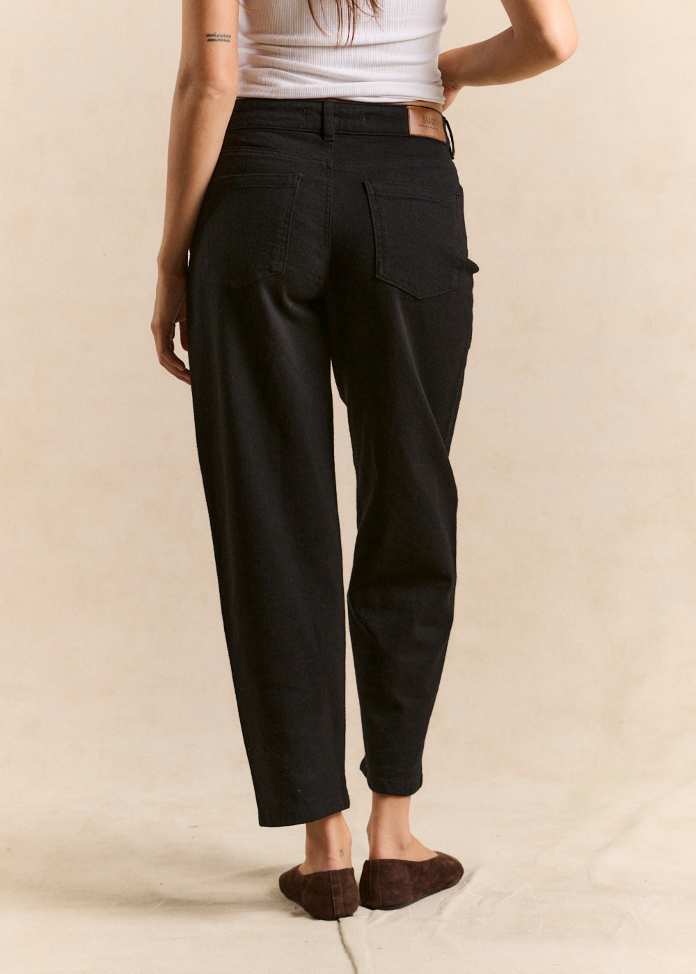 Jean brushed balloon shape - Sud Express - 3 - Sud Express
