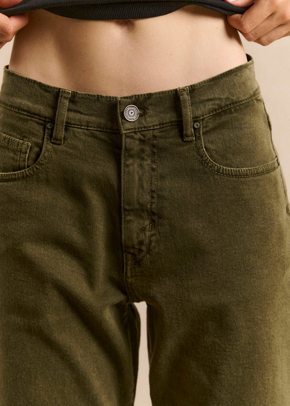Straight-leg boyfriend jeans - Sud Express - 5 - Sud Express