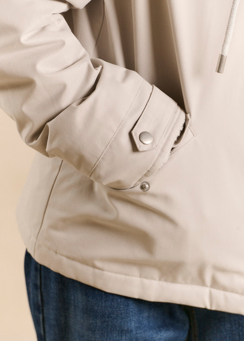 VISTANA Short water-repellent jacket lined with faux fur and hood - 4 - Sud Express - Sud Express