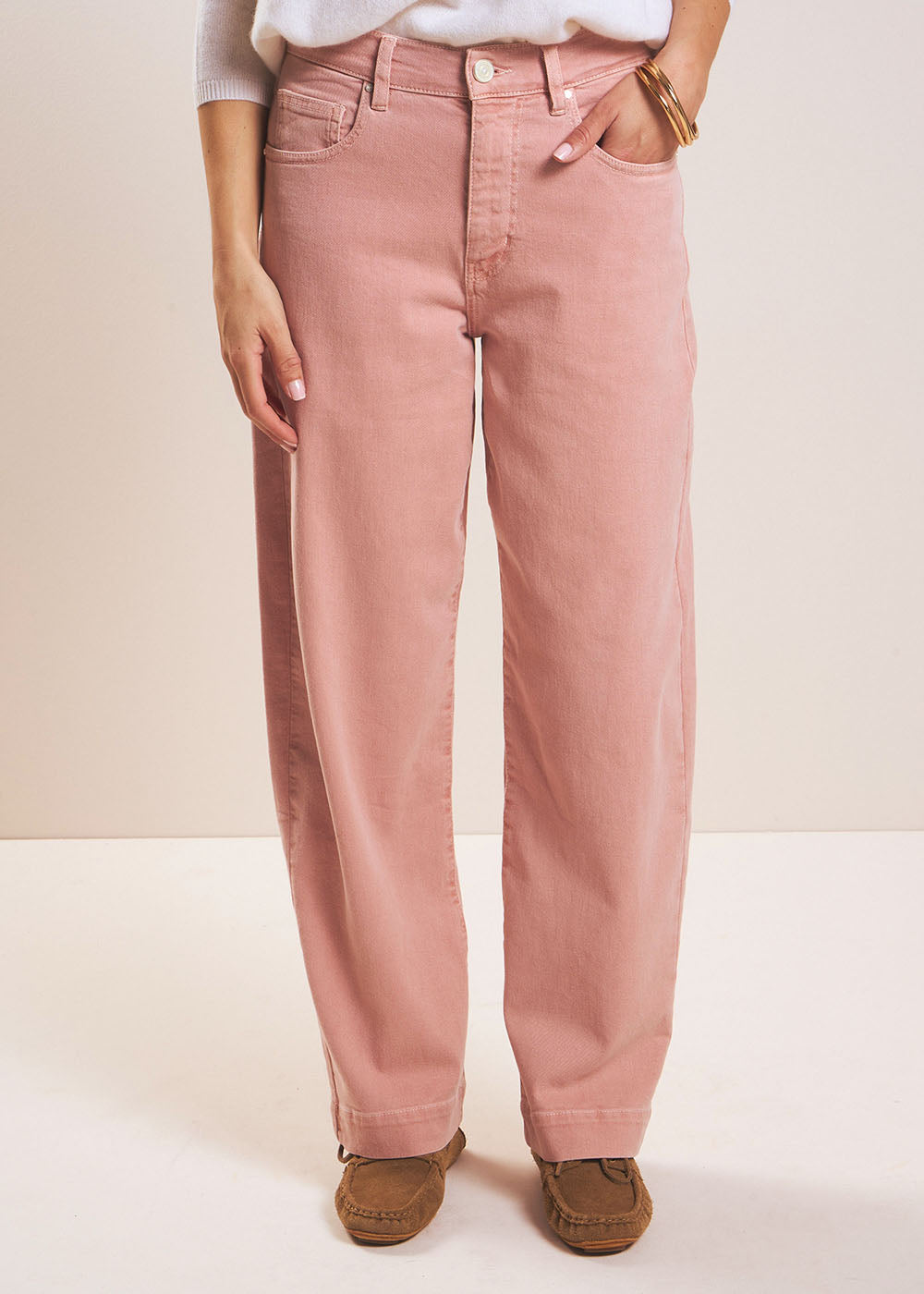 Straight-leg boyfriend jeans - Sud Express - 1 - Sud Express