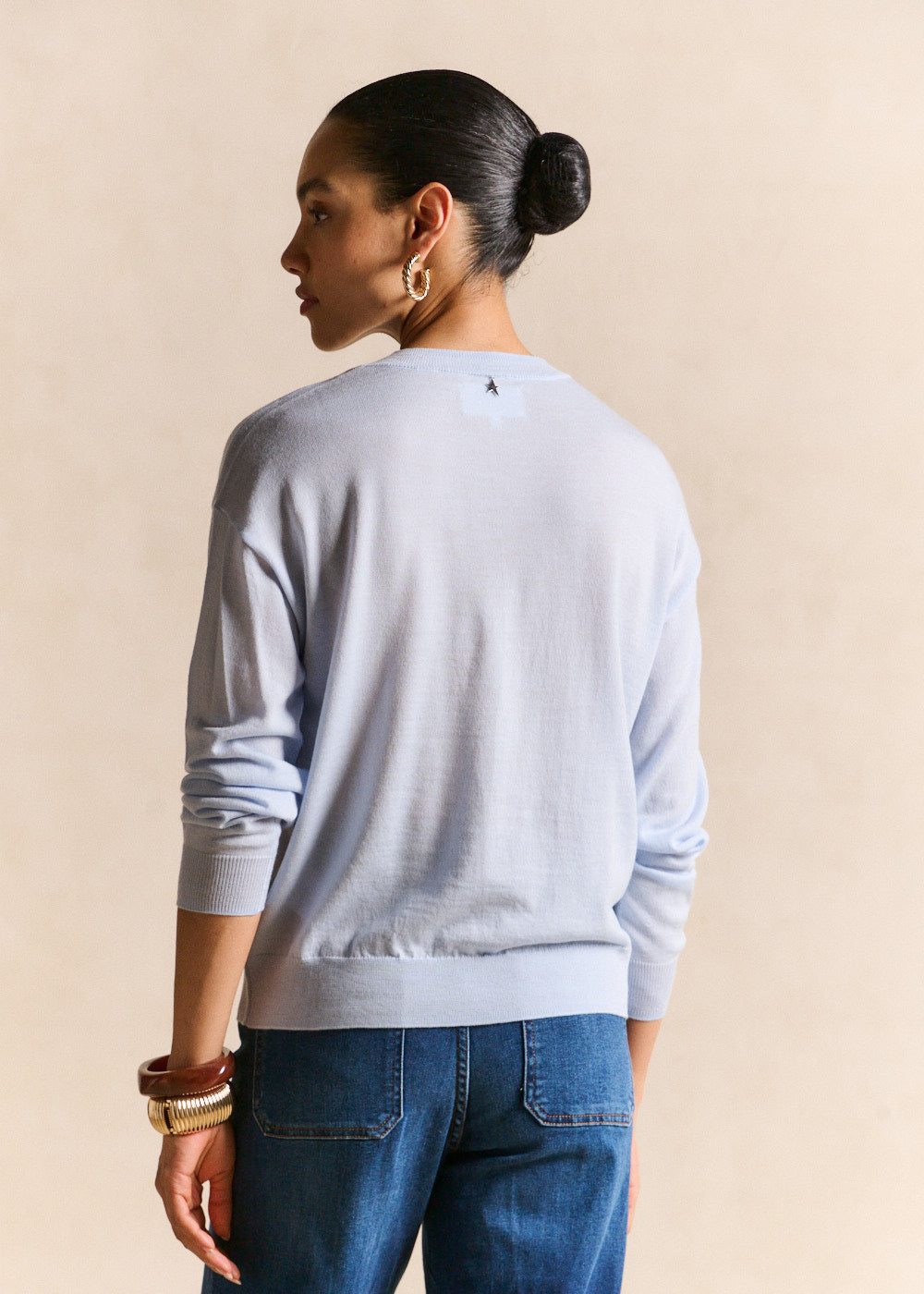 Wool round-neck sweater - Sud Express - 3 - Sud Express