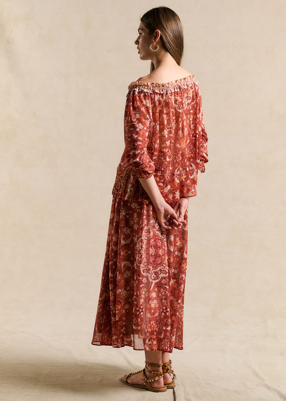 TALBANIA Indian print top - 3 - Sud Express - Sud Express