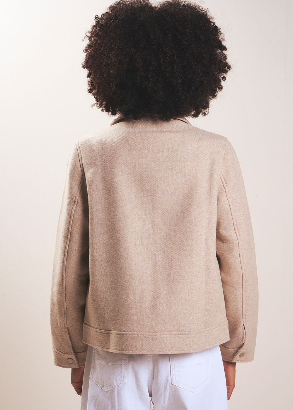 Short wool jacket - Sud Express - 3 - Sud Express