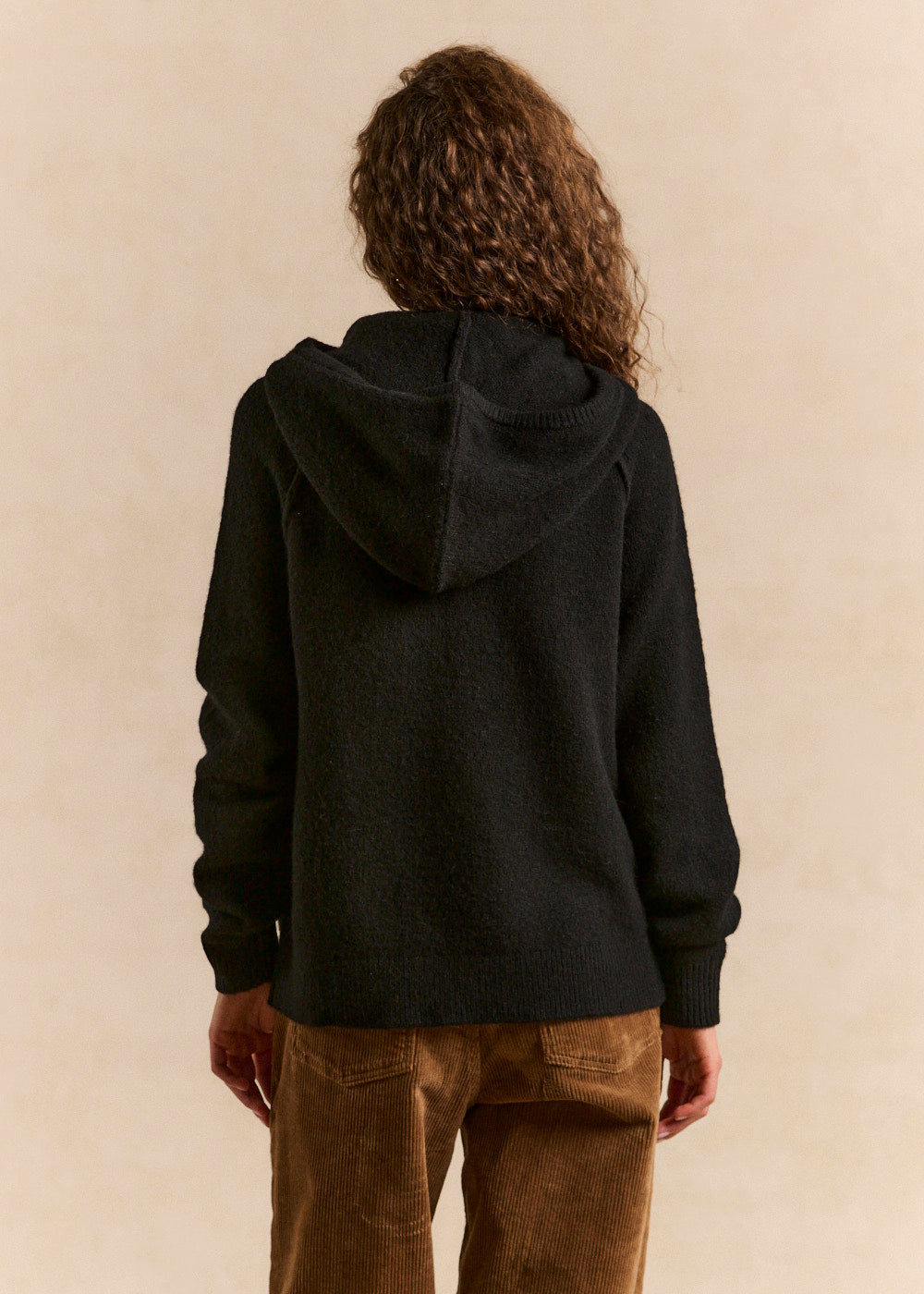 MASHA Thick knit hooded sweatshirt - 3 - Sud Express - Sud Express