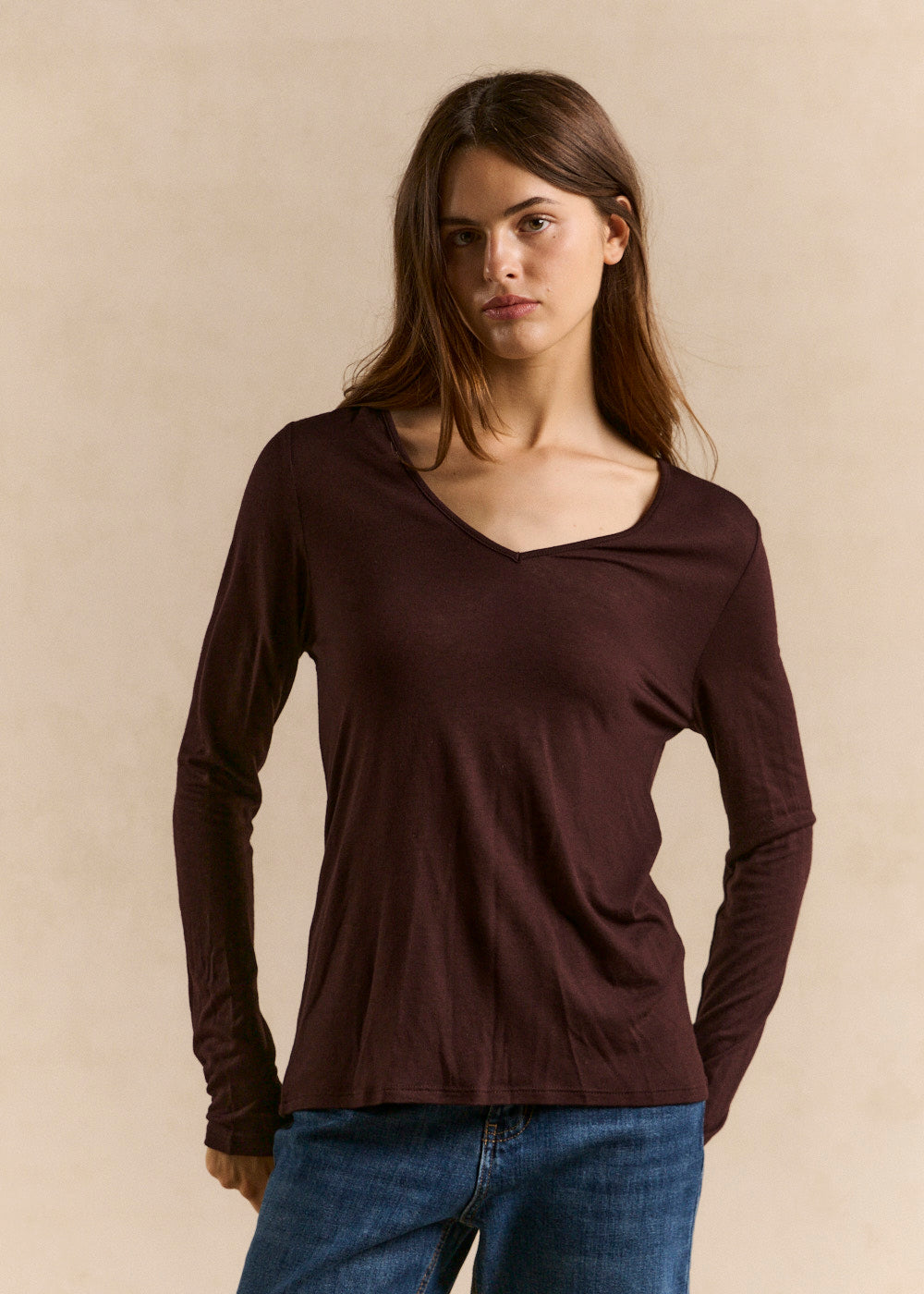 Second-skin fitted cut t-shirt - Sud Express - 1 - Sud Express