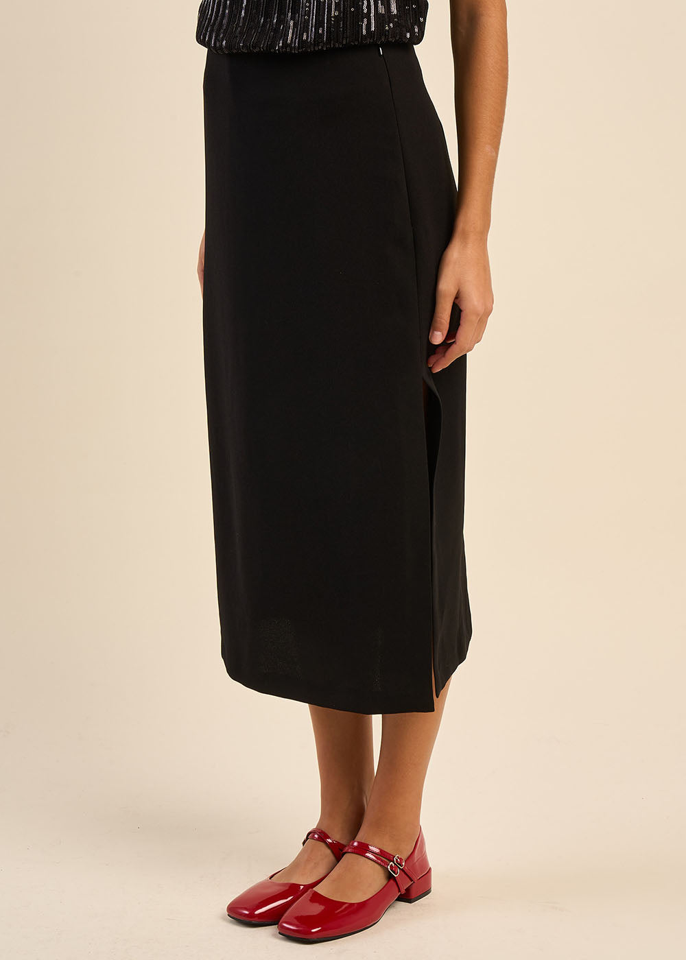 Long slit skirt - Sud Express - 4 - Sud Express