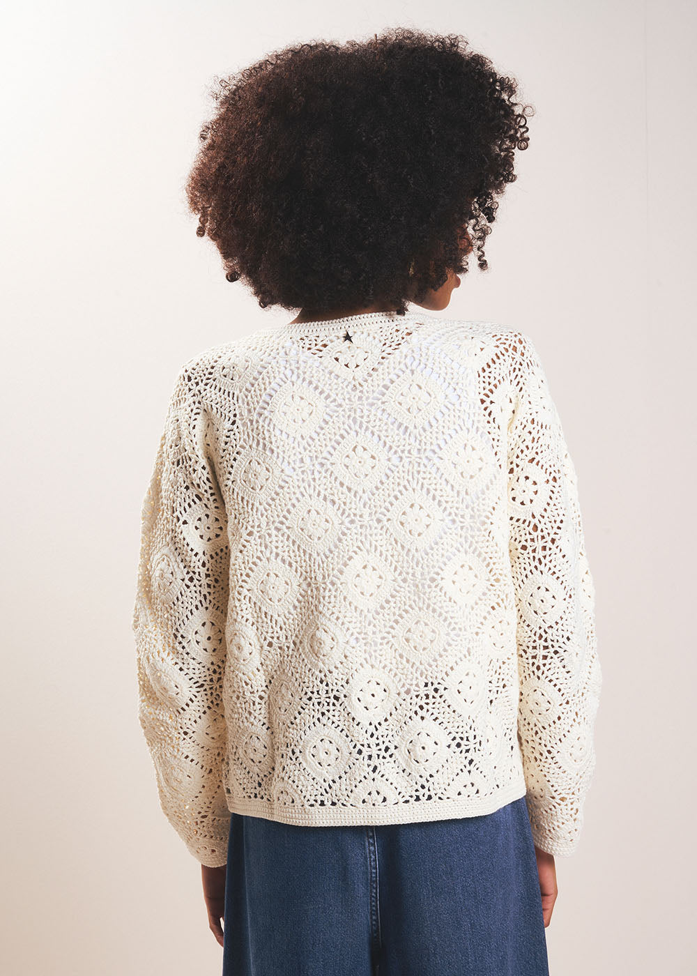 Knit open cardigan - Sud Express - 3 - Sud Express