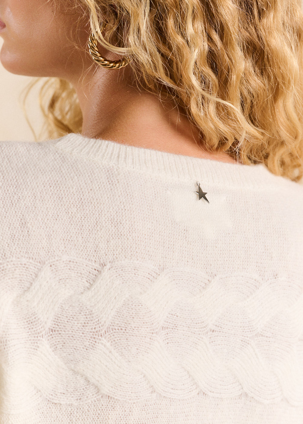 Cable-knit jumper - Sud Express - 2 - Sud Express