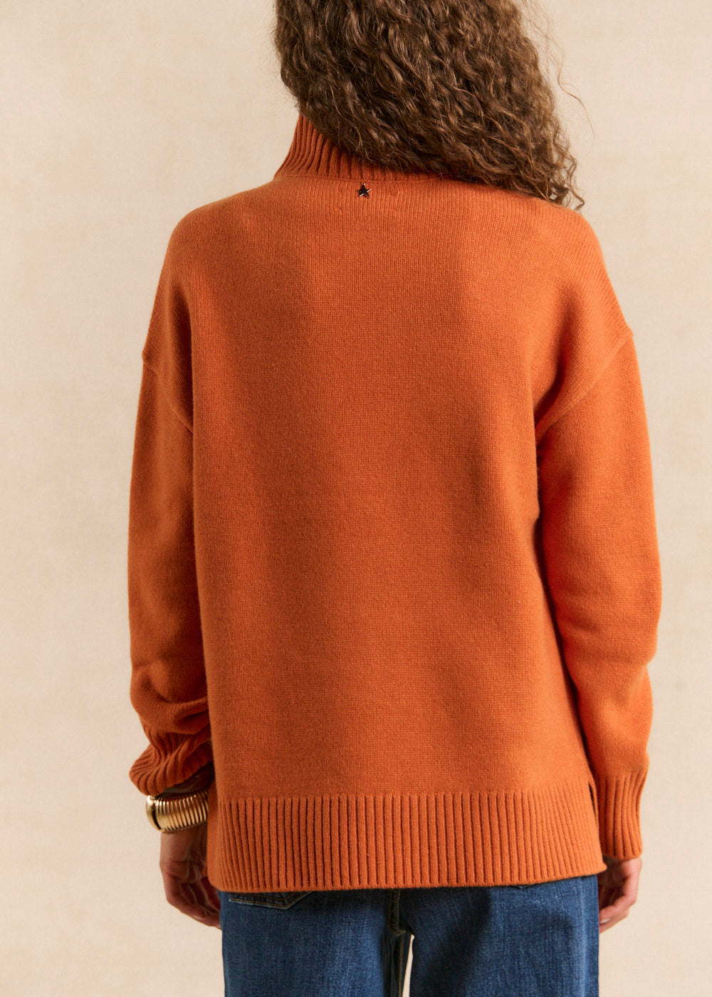 High-necked woollen jumper - Sud Express - 3 - Sud Express